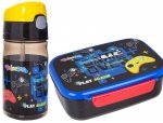 Zestaw bidon i śniadaniówka Colorino HANDY pady, GAME (Z01657+Z05657)