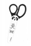 Nożyczki z figurką w etui PANDA Kidea (NOFEKA)