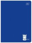 Zeszyt A5 80 kartek w kratkę ONE COLOR Niebieski (27034)