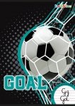 Zeszyt A4 w kolorową linię 32 kartki PIŁKA NOŻNA FOOTBALL BAMBINO (63550)