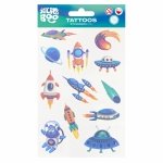 Tatuaż zmywalny STICKER BOO Kosmos (540454)