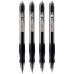4 x Długopis automatyczny BIC GEL-OCITY STIC wkład CZARNY 0,7 mm (00628)