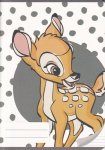 Zeszyt A5 w linię 32 kartki BAMBI mix (01461)