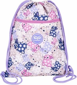 WOREK CoolPack VERT sportowy na obuwie króliczki, WHITE BUNNY (F070833)