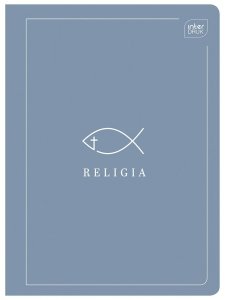 Zeszyt A5 60 kartek w kratkę RELIGIA MIX WZORÓW(75052)