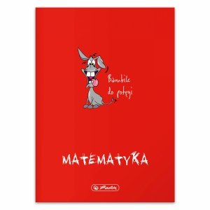 Zeszyt tematyczny przedmiotowy A5 60 kartek w kratkę EKO z polipropylenową okładką MATEMATYKA (00011)
