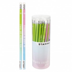 Ołówek z gumką do mazania HB STARPAK Ombre mix (512011)
