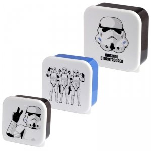 ŚNIADANIÓWKA STAR WARS LUNCHBOX ZESTAW 3 SZTUKI (LBOX60)