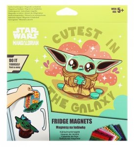 Magnesy na lodówkę 4 szt  Star Wars, MANDALORIAN Coolpack (79154PTR)