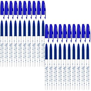 20x Długopis w gwiazdki 0,5 mm TOMA, niebieski (TO-059-55SET20CZ)