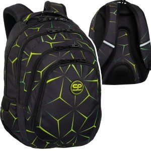 Plecak CoolPack DRAFTER 28 L zielone wzory, QUAKE (F010750)