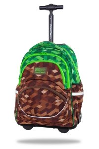 Plecak CoolPack STARR 27 L na kółkach miejska dżungla, CITY JUNGLE (C35199)
