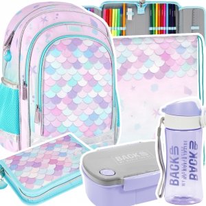 ZESTAW 5 el. Plecak wczesnoszkolny 23 L SYRENKA Starpak (527183SET5CZ)