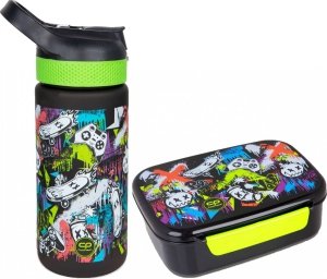 Zestaw bidon i śniadaniówka CoolPack BIBBY graffiti, PEEK A BOO (Z08675+Z18675)