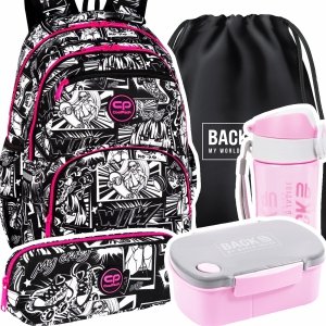 ZESTAW 5 el. Plecak CoolPack PICK  23 L anime, MANGA (F099800SET5CZ)
