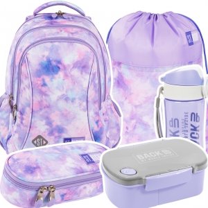 ZESTAW 5 el. Plecak wczesnoszkolny ST.RIGHT pastelowy, PASTEL DREAM BP26 (65875SET5CZ)