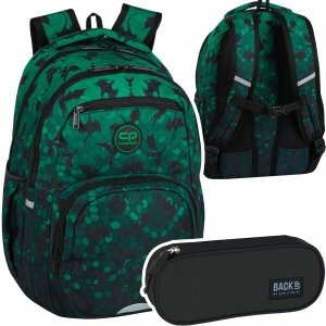 ZESTAW 2 el. Plecak CoolPack PICK  23 L smoki, DRAGONS (F099805SET2CZ)