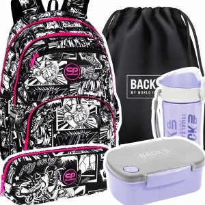 ZESTAW 5 el. Plecak CoolPack PICK  23 L anime, MANGA (F099800SET5CZ)