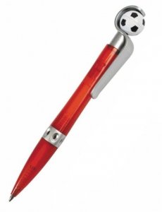 Długopis automatyczny 0,7 mm GOAL Piłka nożna mix (252596)