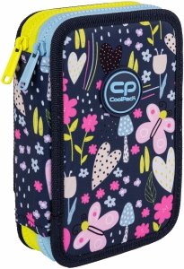 Piórnik CoolPack dwukomorowy z wyposażeniem JUMPER 2 ogród, IN THE GARDEN (F066831)