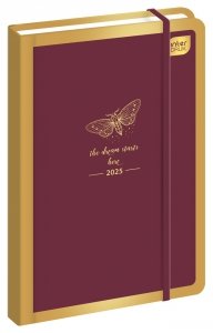 Kalendarz książkowy A6 SATIN 192 strony 2025 (58554)