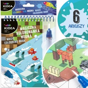 Magiczna wielorazowa kolorowanka wodna GAME (MWKWJKA)