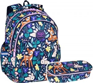 ZESTAW 2 el. Plecak wczesnoszkolny CoolPack JOY S 21L jelonek, OH MY DEER (F048664SET2CZ)