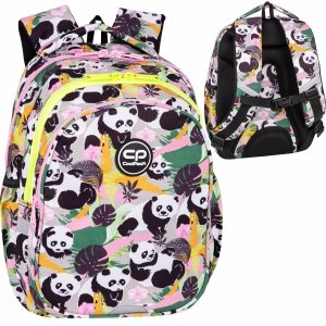 Plecak wczesnoszkolny CoolPack JERRY 21 L pandy, PANDA GANG (F029829)