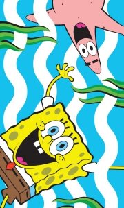 Ręcznik dziecięcy Spongebob Kanciastoporty 30 x 50 cm  (SBOB203014)