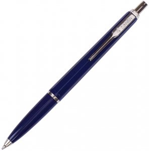 Długopis Zenith 7 CLASSIC Nikiel  GRANATOWY niebieski wkład (4071000)
