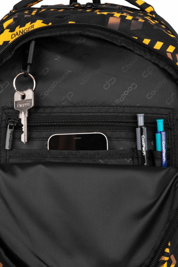 ZESTAW 2 el. Plecak wczesnoszkolny CoolPack JERRY 21 L strefa robót, DON`T DO IT (F029825SET2CZ)