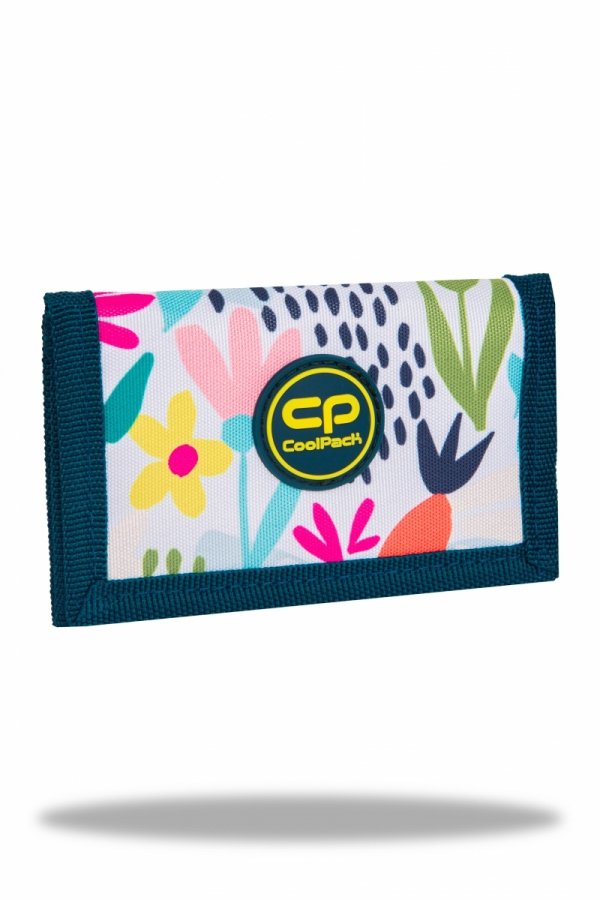 Portfel młodzieżowy CoolPack SLIM kwiaty, SUNNY DAY (F056663)