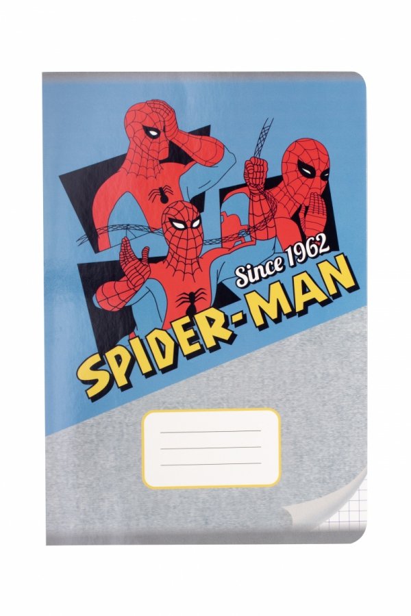 Zeszyt A5 w kratkę 32 kartki SPIDERMAN SPIDER MAN (13815)
