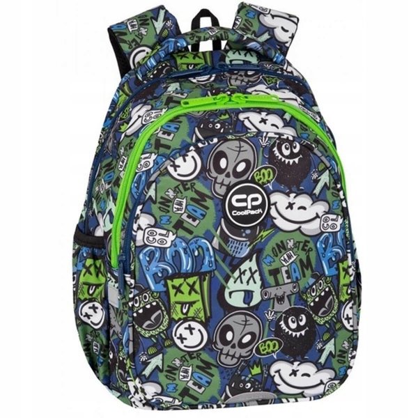 Plecak wczesnoszkolny CoolPack JERRY 21 L potworki, MONSTER TEAM (F029824)