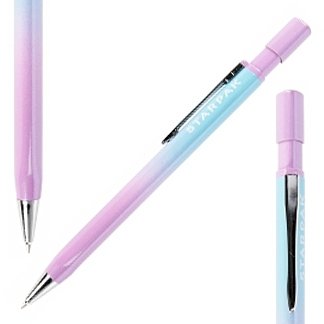 DŁUGOPIS METALOWY OMBRE 0,7 mm STARPAK czarny wkład (541180)