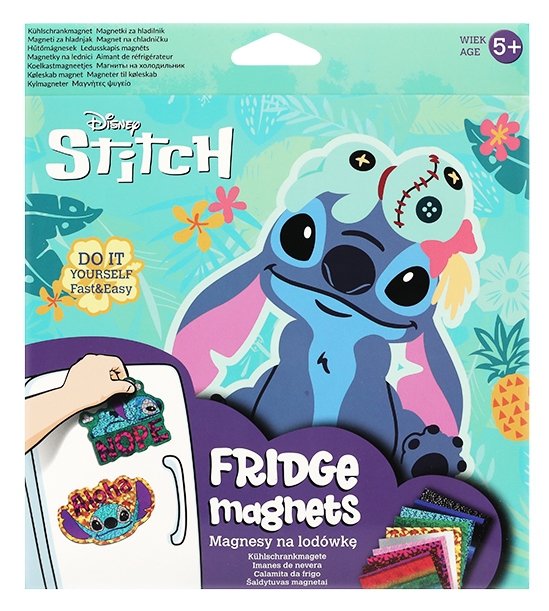 Magnesy na lodówkę 8 szt Disney Fashion STITCH Coolpack (79130PTRSET2CZ)