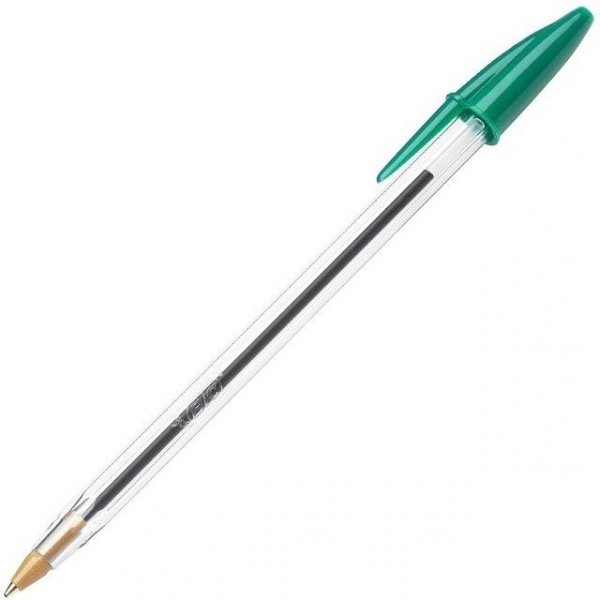 Długopis BIC CRISTAL wkład ZIELONY 1 mm (03040)
