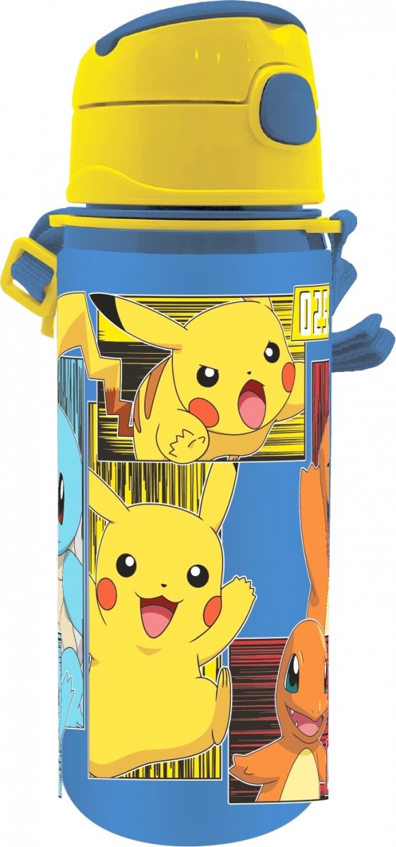 BIDON ALUMINIOWY BUTELKA POKEMON PIKACHU 600 ml (PK00033)