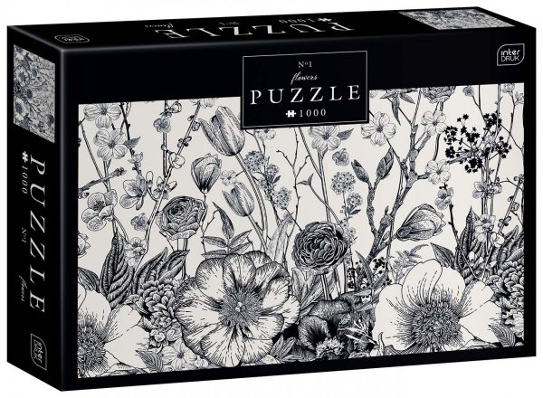 Puzzle 1000 el. Flowers 1 Interdruk (26188)