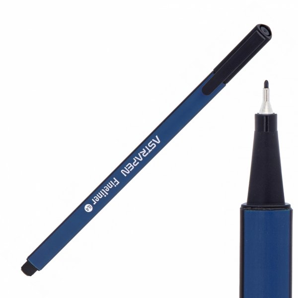 12x Cienkopis trójkątny 0,4 mm ASTRAPEN czarny (202023005OPAKOWANIE)