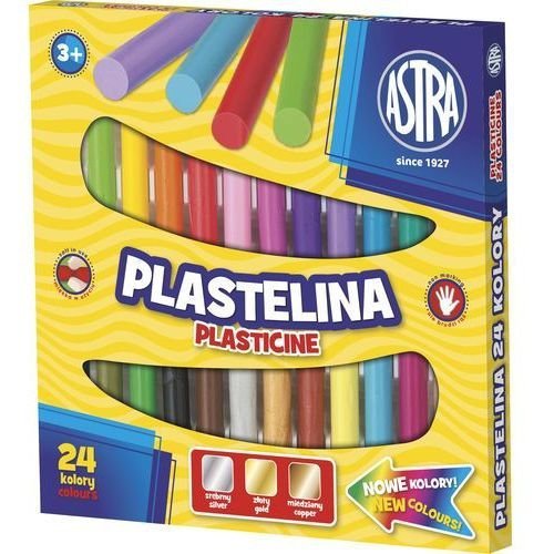 Plastelina 24 kolory  ASTRA (303110001)