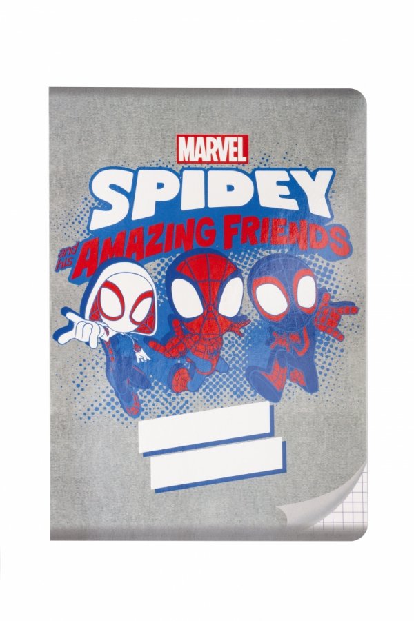 Zeszyt A5 w kratkę 16 kartek SPIDERMAN SPIDER MAN (13808)