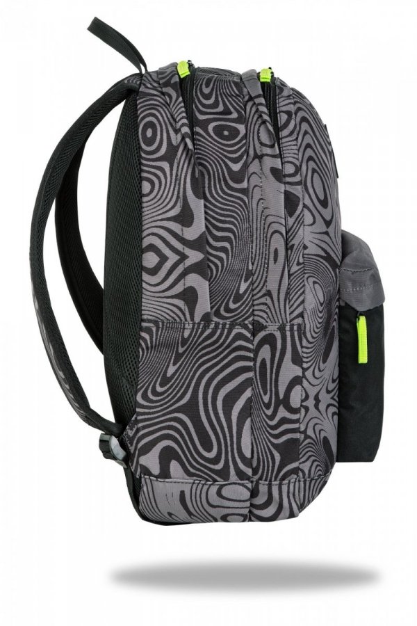 Plecak CoolPack miejski SCOUT czarne wzory, ABYSS (E96512)