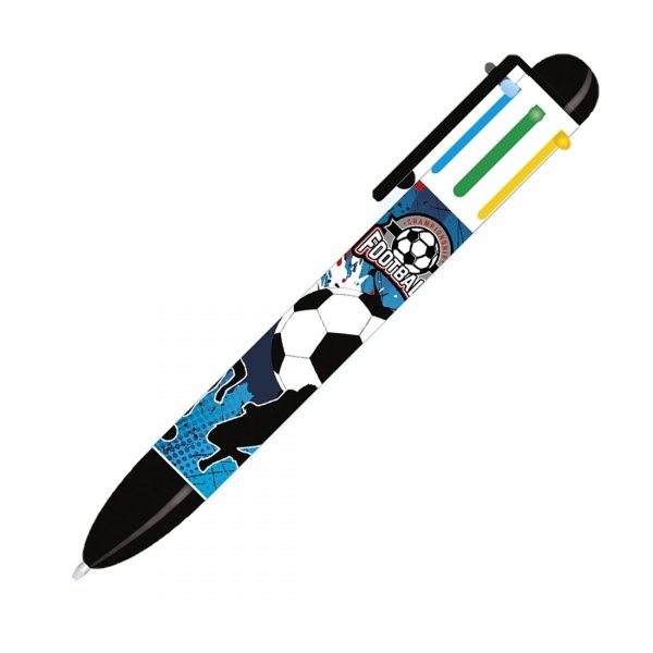 Długopis 6 kolorów FOOTBALL Piłka nożna (D6KPI12)