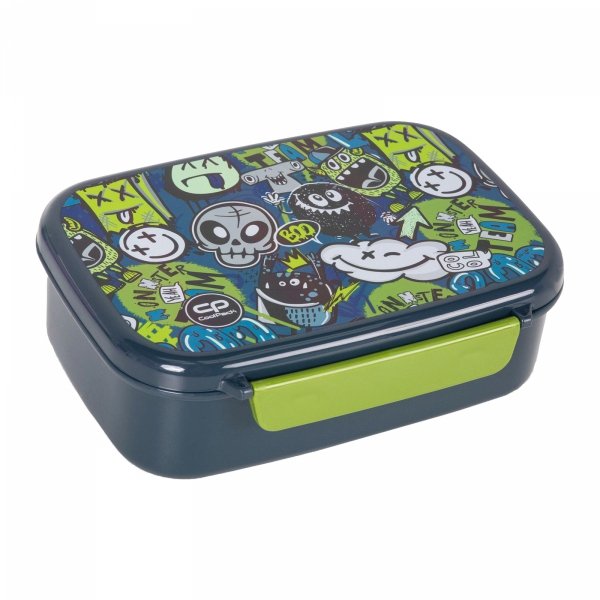 Zestaw bidon i śniadaniówka CoolPack BIBBY potworki, MONSTER TEAM 420ml (Z08824+Z18824)