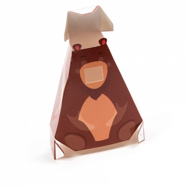 Figurki 3D z naklejkami ZOO Kidea (F3DNZOKA)