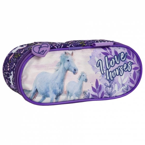 ZESTAW 5 el. Plecak szkolny I Love Horses KONIE (PL15BKO25SET5CZ)