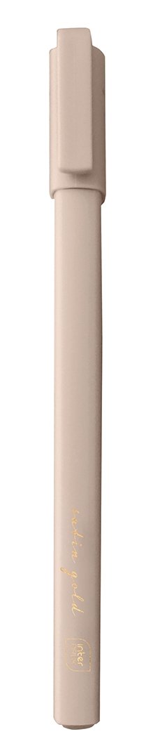Długopis żelowy SATIN GOLD  0,5 mm INTERDRUK mix (13287)