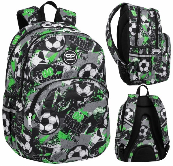 Plecak CoolPack RIDER  27 L piłka nożna, LET`S GOL ( F059674)