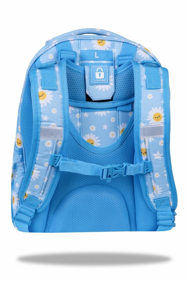 ZESTAW 2 el. Tornister Plecak CoolPack TURTLE  25 L stokrotki, DAISY SUN (F015834SET2CZ)